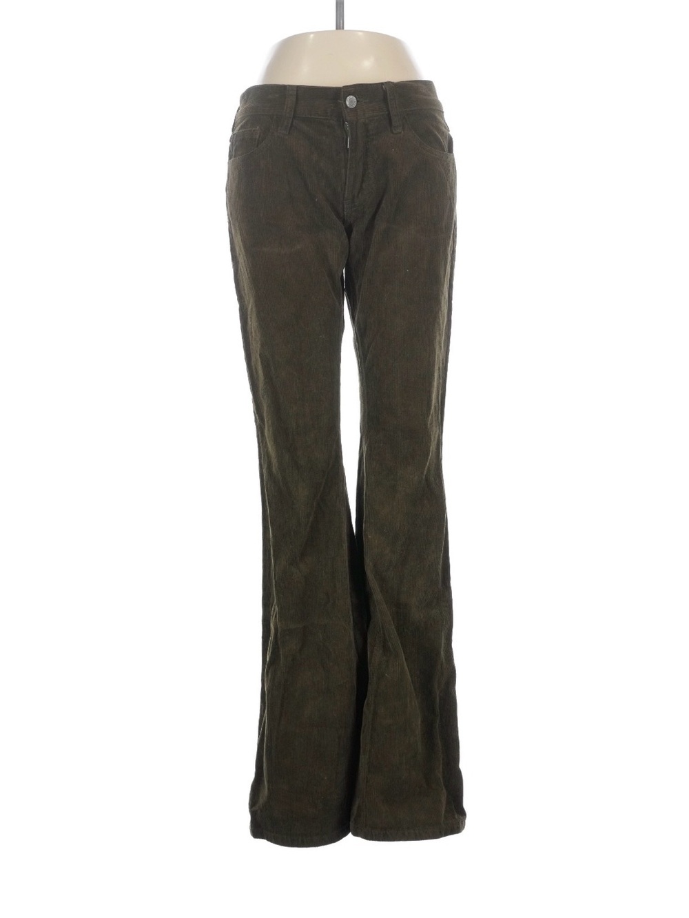 Brandy Melville Olive Green Boot Cut Jeans